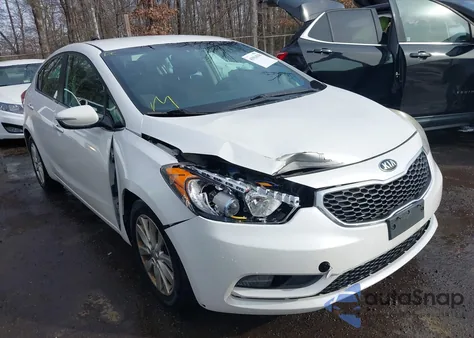 2014 Kia Forte Ex from USA, damaged, VIN KNAFX4A88E5120489